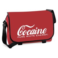Messenger-Bag "Cocaine - Pure white Energy"