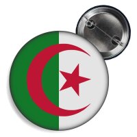 Button - ALGERIEN - Fahne