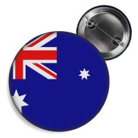 Button - AUSTRALIEN - Fahne