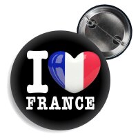 Button - I LOVE FRANCE -