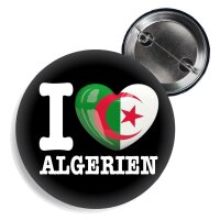 Button - I LOVE ALGERIEN -