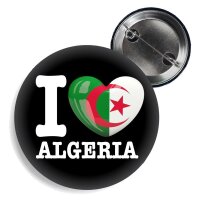 Button - I LOVE ALGERIA -