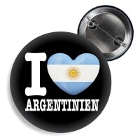 Button - I LOVE ARGENTINIEN -