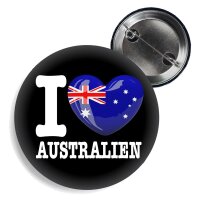 Button - I LOVE AUSTRALIEN -
