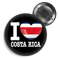 Button - I LOVE COSTA RICA -
