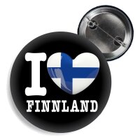Button - I LOVE FINNLAND -