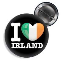 Button - I LOVE IRLAND -