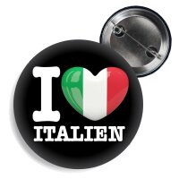 Button - I LOVE ITALIEN -