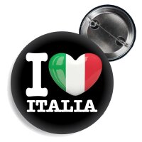 Button - I LOVE ITALIA -