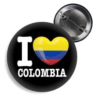 Button - I LOVE COLOMBIA -