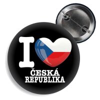 Button - I LOVE CESKÁ REPUBLIKA -