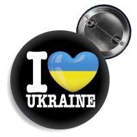 Button - I LOVE UKRAINE