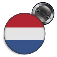 Button - NIEDERLANDE - Fahne