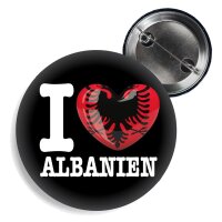 Button - I LOVE ALBANIEN -