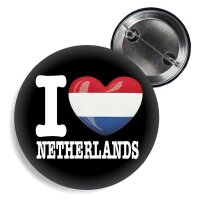 Button - I LOVE NETHERLANDS -