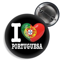 Button - I LOVE PORTUGUESA -