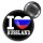 Button - I LOVE RUSSLAND -