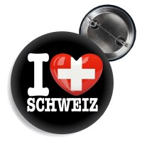 Button - I LOVE SCHWEIZ -