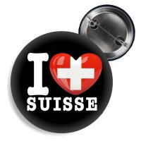 Button - I LOVE SUISSE -