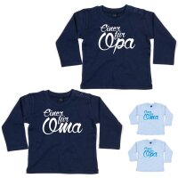 Langarm-Shirts "Einer für Oma, einer für...