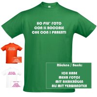 T-Shirt "Ho piu’ foto con il boccale..."