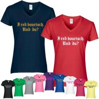 T-Shirt - I RED BOARISCH. UND DU? -