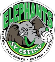Kühlschrankmagnet "Esting Elephants"