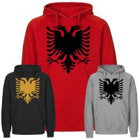 Hoodie "Albanien - Doppeladler"