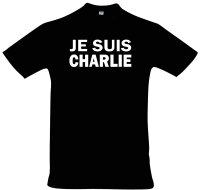 T-Shirt "Je suis Charlie"