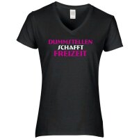 T-Shirt - DUMMSTELLEN SCHAFFT FREIZEIT