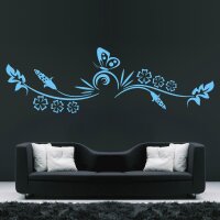 Wandtattoo - RANKE mit SCHMETTERLING