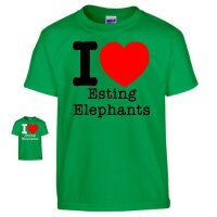 Kinder T-Shirt "Esting Elephants"