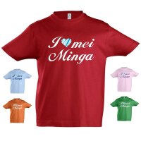 Kinder T-Shirt - I MOG MEI MINGA