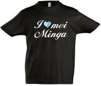 Kinder T-Shirt - I MOG MEI MINGA