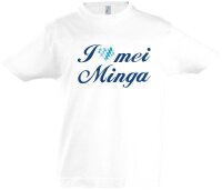 Kinder T-Shirt - I MOG MEI MINGA