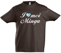 Kinder T-Shirt - I MOG MEI MINGA