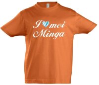 Kinder T-Shirt - I MOG MEI MINGA