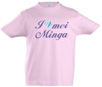Kinder T-Shirt - I MOG MEI MINGA