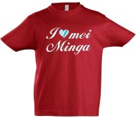 Kinder T-Shirt - I MOG MEI MINGA
