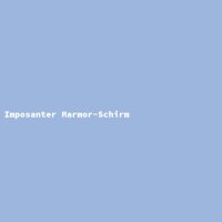 Imposanter Marmor-Schirm
