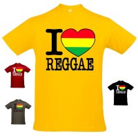T-Shirt - I LOVE REGGAE