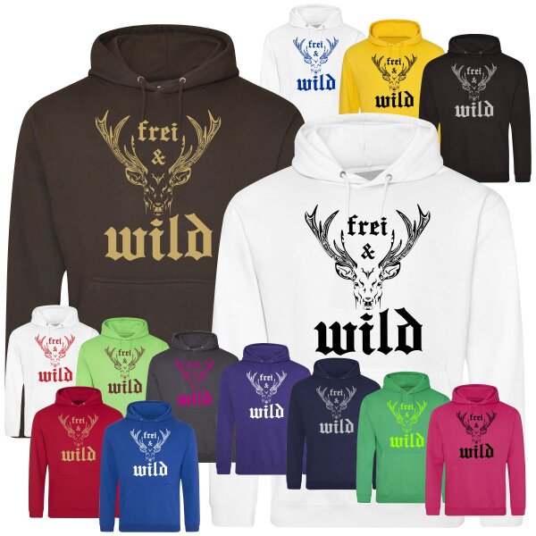 Hoodie - FREI & WILD