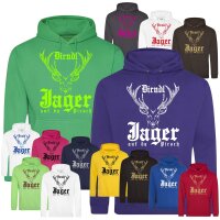 Hoodie - DIRNDL JAGER auf da PIRSCH