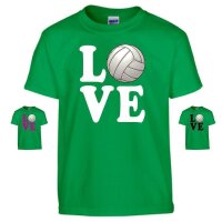 Kinder T-Shirt "Love Volleyball"