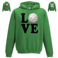 Hoodie "Love Volleyball"
