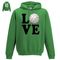 Hoodie "Love Volleyball"