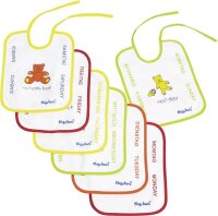 PLAYSHOES "7 Tage" Binde-Lätzchen