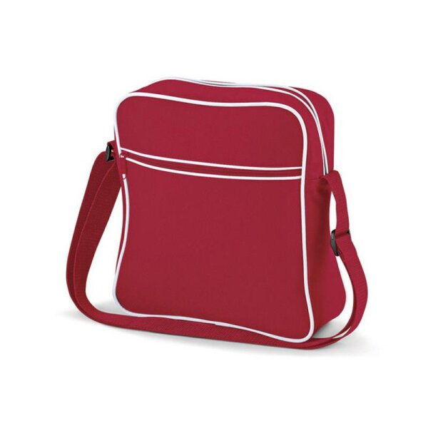 BAGBASE "Retro Flight Bag" classic red / white