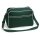 BAGBASE Retro Schultertasche Bottle Green / White