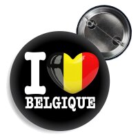 Button - I LOVE BELGIQUE -